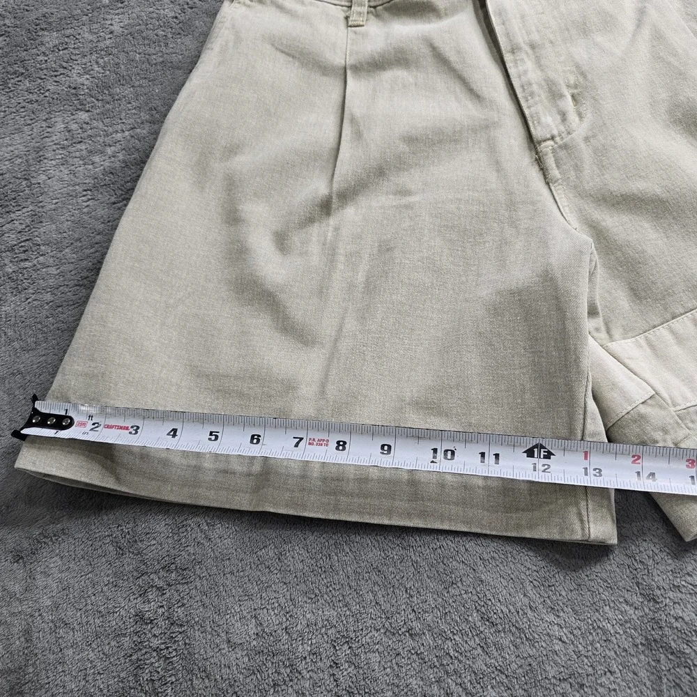 Vintage Greg Noll Oceanwear Shorts Mens XL Brown Logo Stretch 6.5